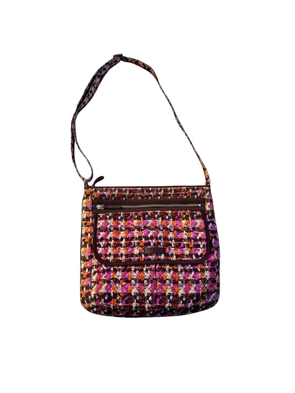 vera bradley quilted crossbody bag